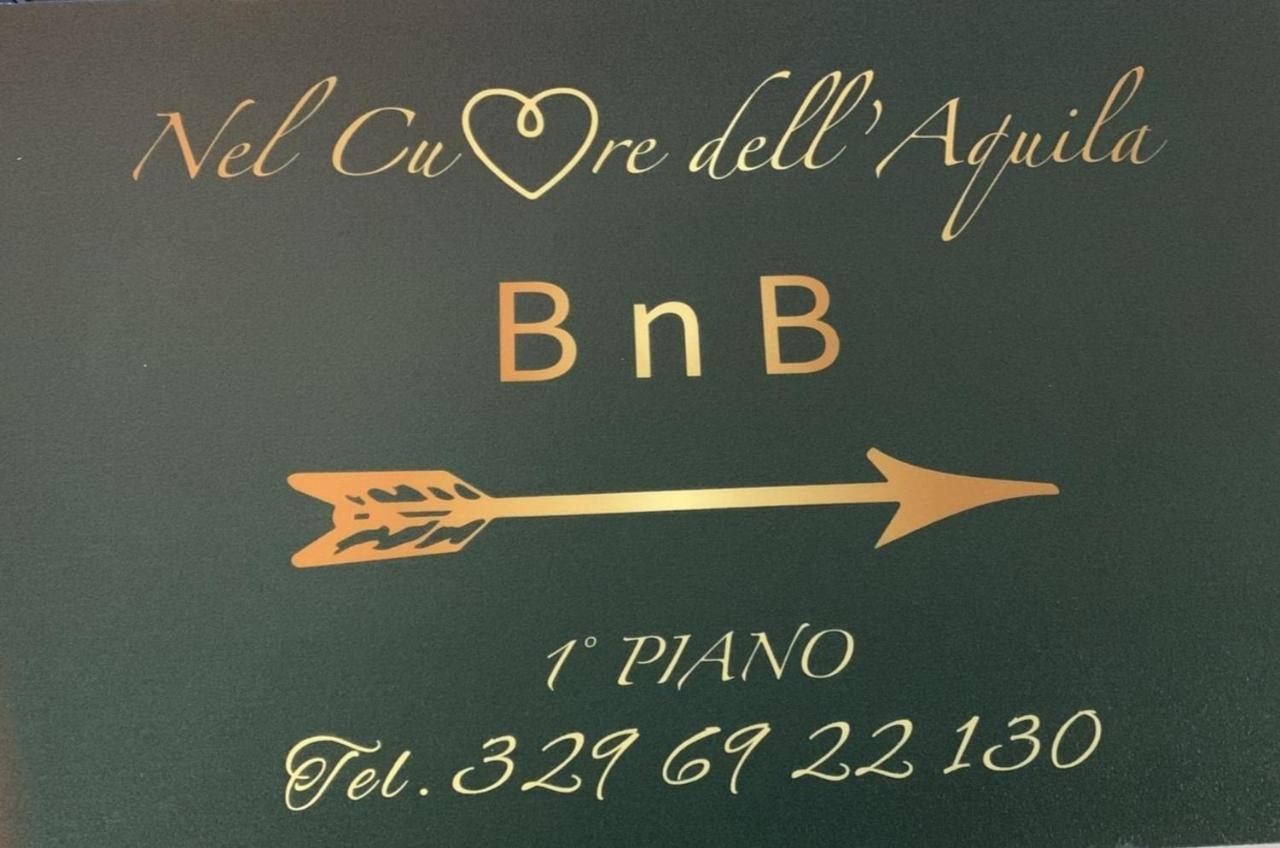 Nel Cuore Dell'Aquila Bnb Buitenkant foto